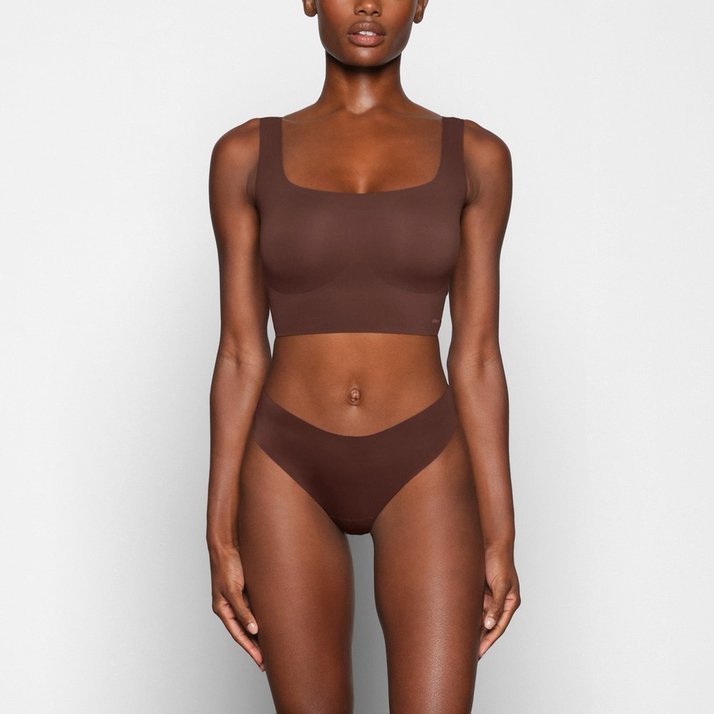 Skims NWT Scoop Bralette in Cocoa S-DD